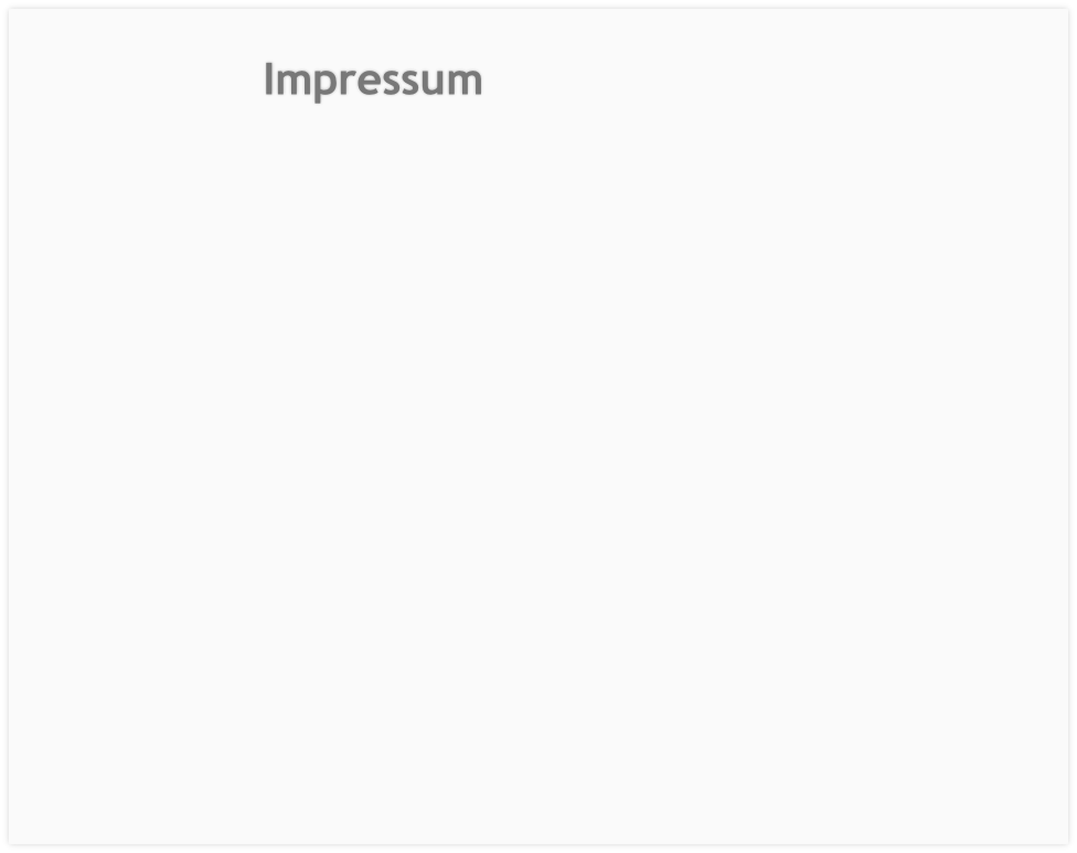 Impressum 
